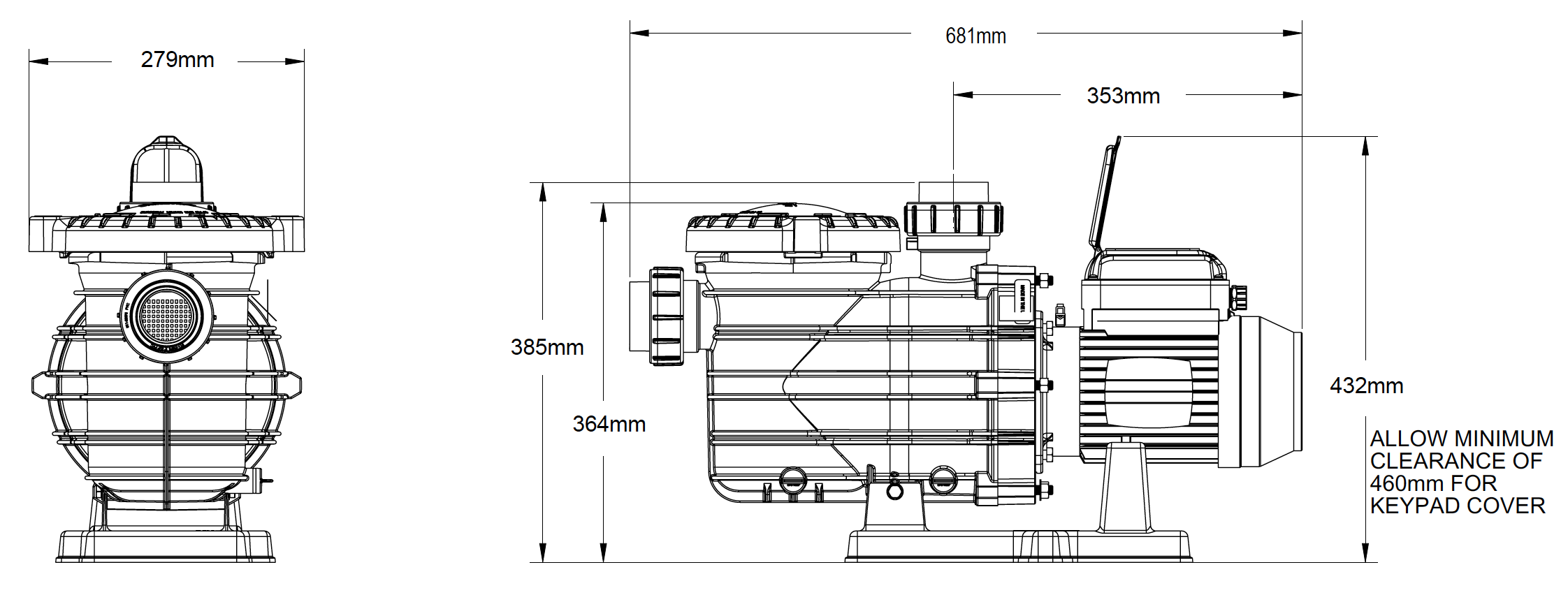 Pentair EnviroMAX 800 Pool Pump (Previously Onga Eco 800) Shop Now